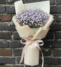 Букет цветов из:  Гипсофила в Мокве 1-ой