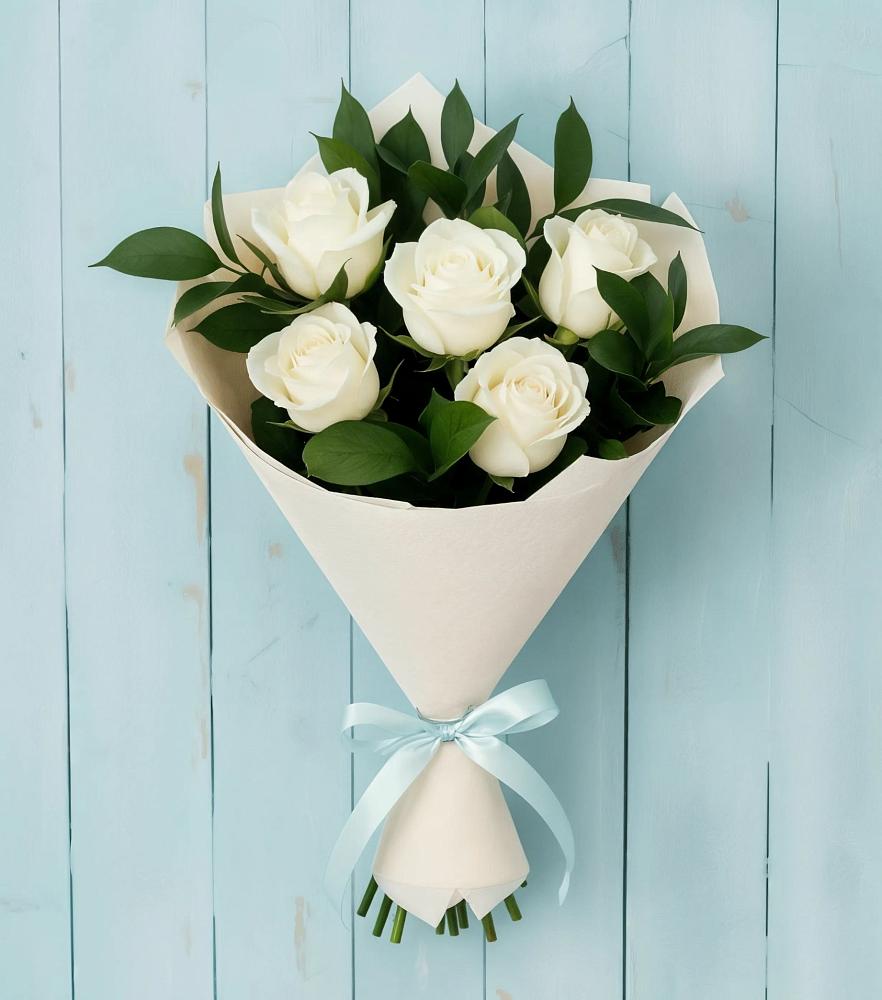 Букет цветов из: Розы в Мокве 1-ой