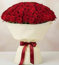 Букет 101 Красная роза Милано в Мокве 1-ой