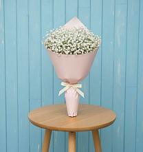 Букет цветов из:  Гипсофила в Мокве 1-ой