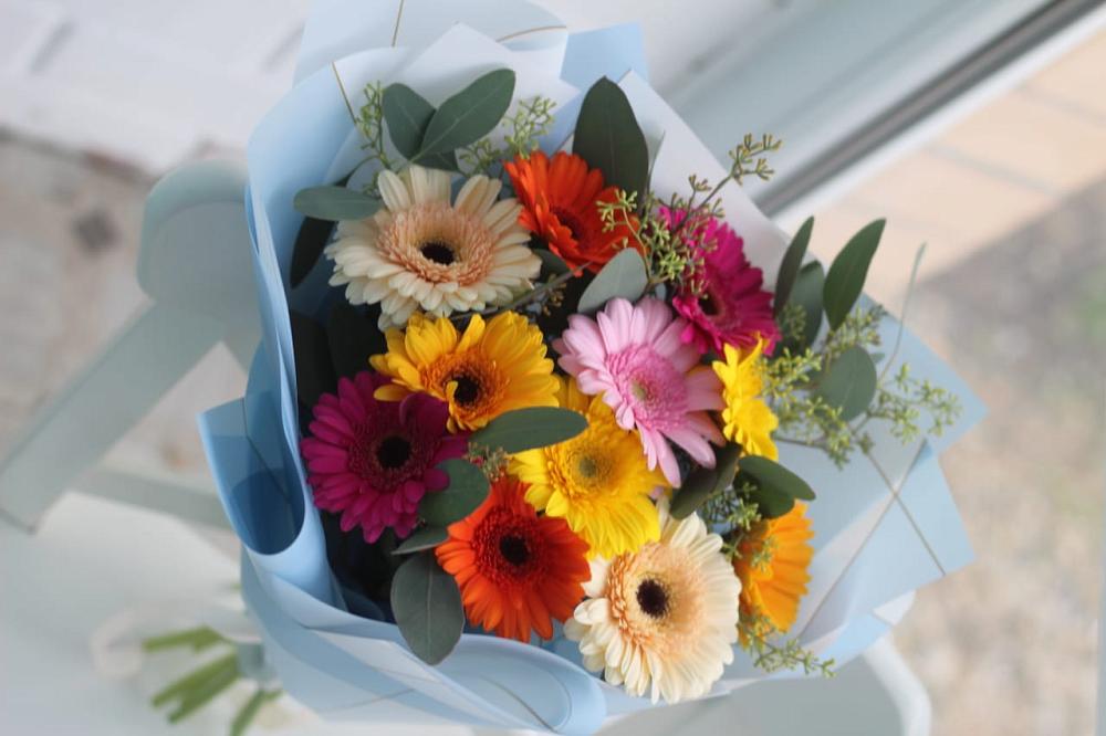 Букет цветов из: Герберы в Мокве 1-ой