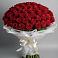 Букет 101 Красная роза Блэк Мэджик в Мокве 1-ой