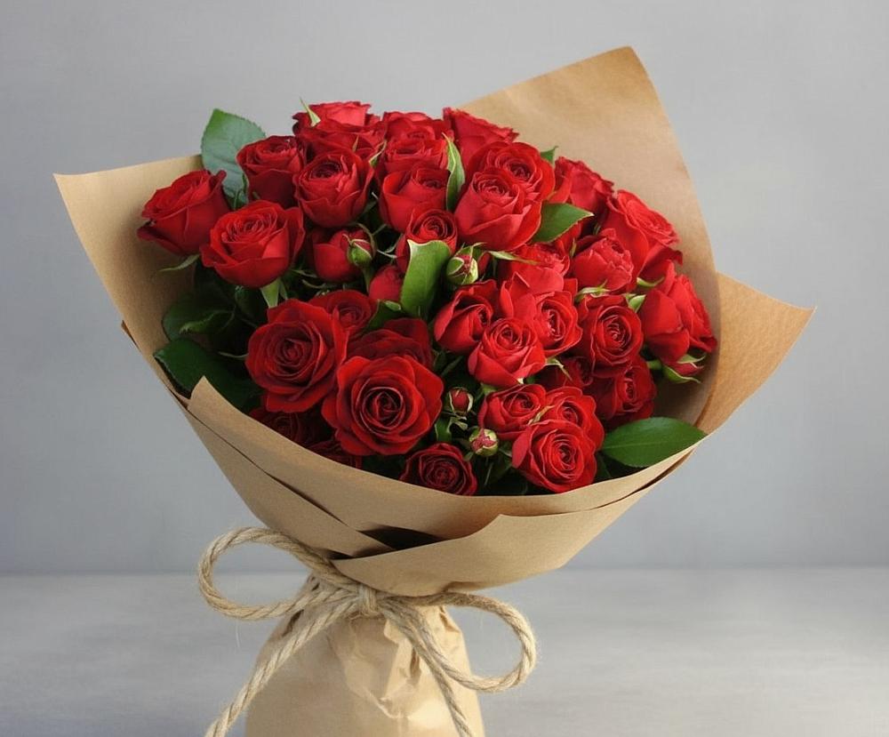 Букет Любовный роман в Мокве 1-ой