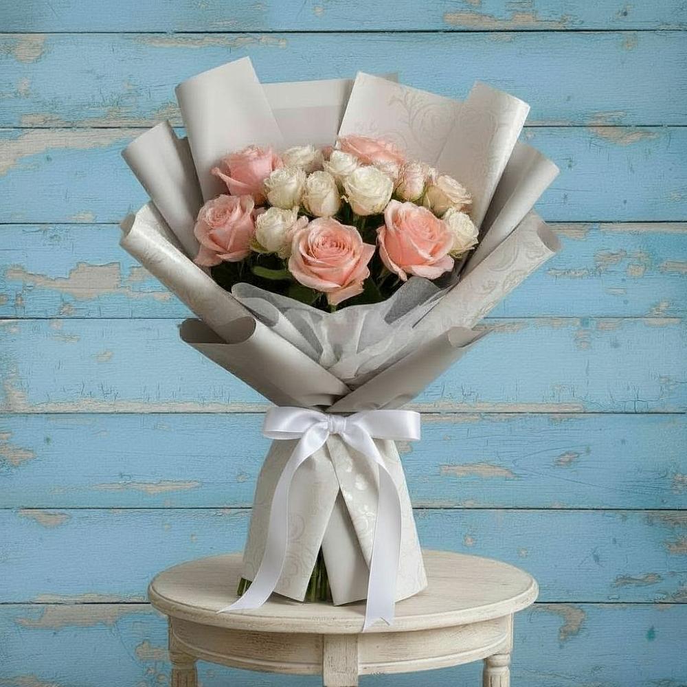 Букет цветов из: Розы в Мокве 1-ой