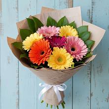 Букет цветов из:  Герберы в Мокве 1-ой