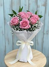 Букет цветов из:  Розы #REPLACE_PRED# Мокве 1-ой
