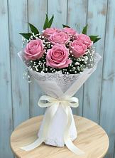 Букет цветов из:  Розы в Мокве 1-ой
