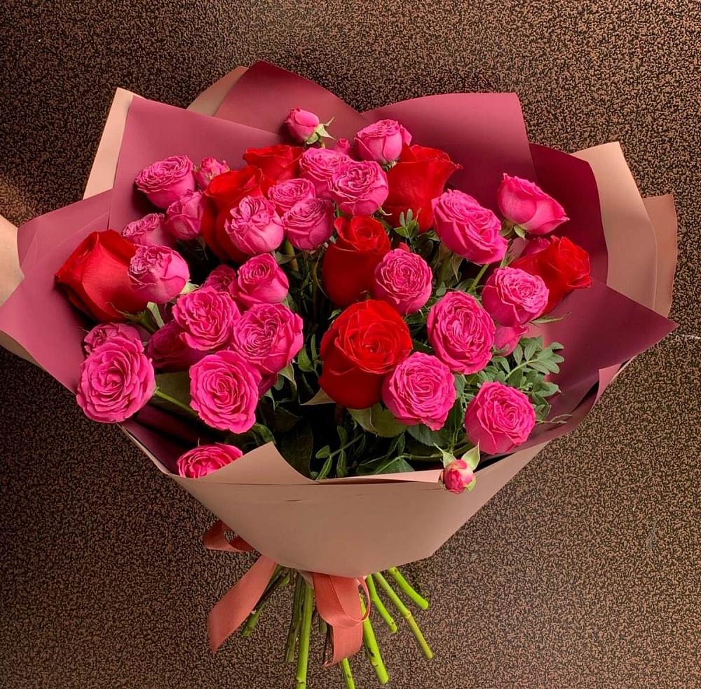 Букет В объятьях нежности в Мокве 1-ой