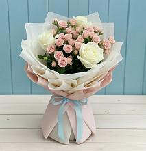 Букет цветов из:  Розы #REPLACE_PRED# Мокве 1-ой