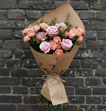 Букет цветов из:  Розы #REPLACE_PRED# Мокве 1-ой