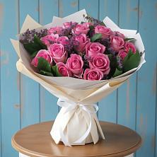 Букет цветов из:  Розы в Мокве 1-ой